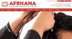 Desktop Screenshot of africana.co.nz